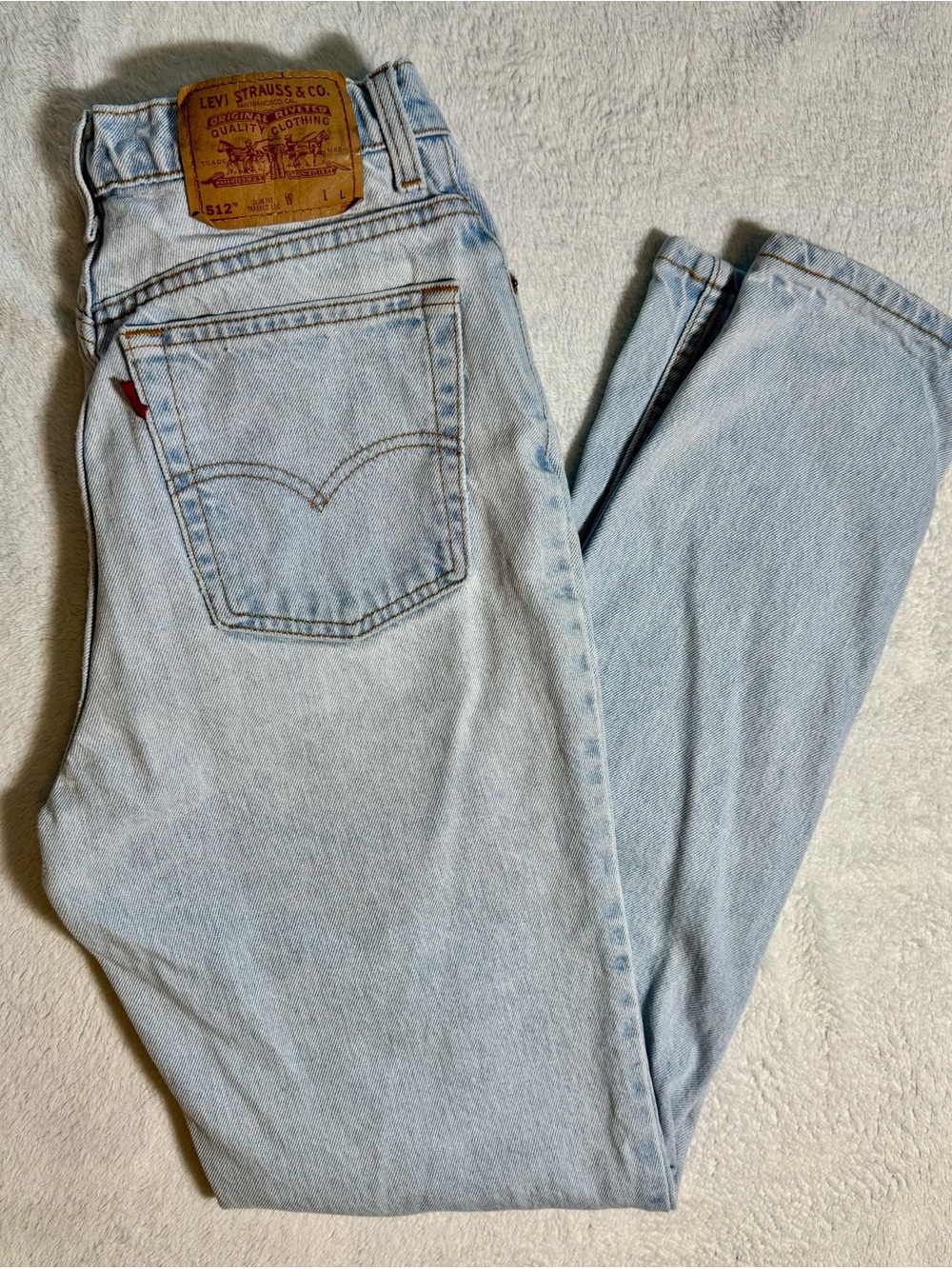 Vintage Women’s Levi’s Size 11 Long , Slim Fit,Tapered Leg 512